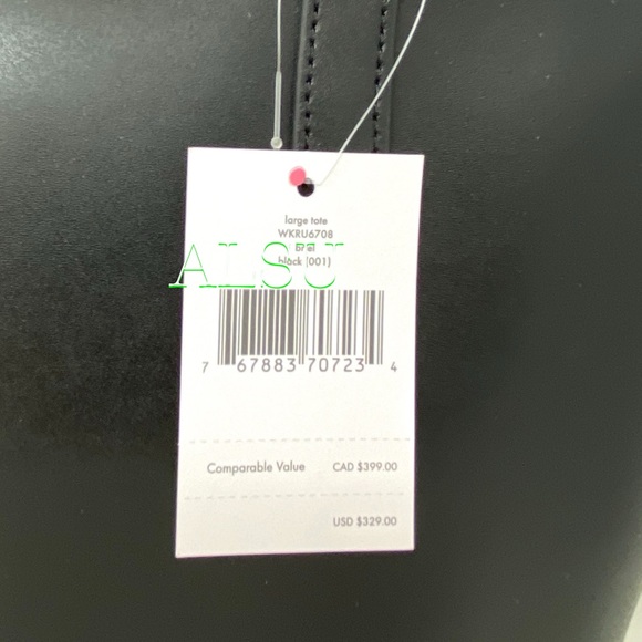 Kate ♠️ Spade Briel Large Tote Leather Black - Picture 4 of 7